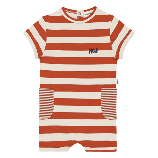 House Of jamie Boxpak Creme/Rood Strepenprint