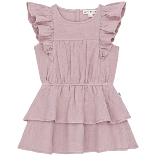 House Of Jamie Jurk Paars Ruffle