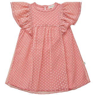 House Of Jamie Jurk Roze Stippen Tule