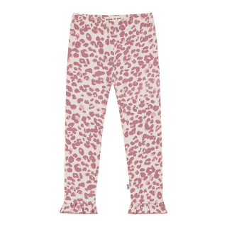 House Of Jamie Legging Creme/Roze Tijgerprint