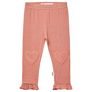 House Of Jamie Legging Roze Hart Ruffle Baby