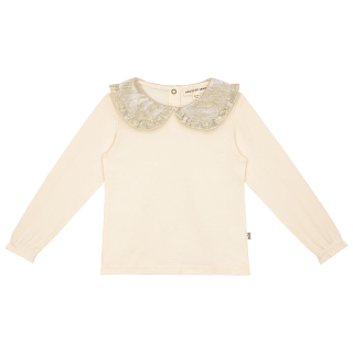 House Of Jamie Longsleeve Creme/Zilver kraag