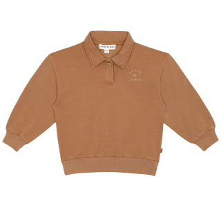 House Of Jamie Sweater Bruin Kraag