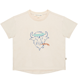 House Of Jamie T-shirt Creme Stier