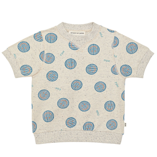 House Of Jamie T-shirt Grijs/Blauw Smiley