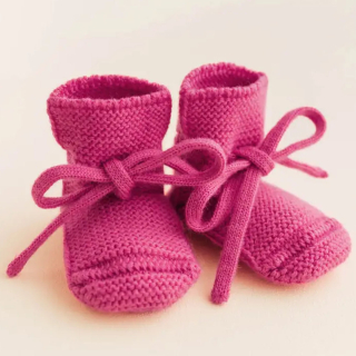 HVID Slofjes Booties Fuchsia
