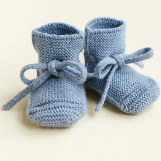HVID Slofjes Booties Light Blue