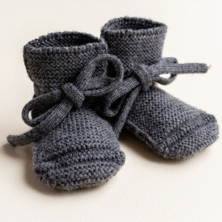 HVID slofjes Booties Charcoal