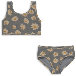 Konges Slojd Bikini Blauw Glitter Bloemen Daisy Bleu