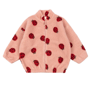 Konges Slojd Jas Roze/Rood Teddy Lieveheersbeestje