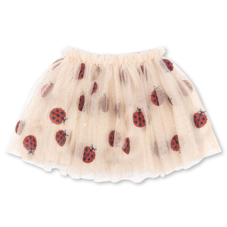 Konges Slojd Rok Beige Tule Glitter Lieveheersbeestjes