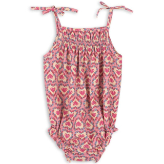 Konges Slojd Romper Roze Hartjes