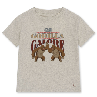 Konges Slojd T-shirt Grijs Gorillaprint