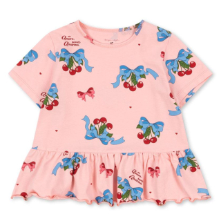 Konges Slojd T-shirt Roze/Blauw Kersen