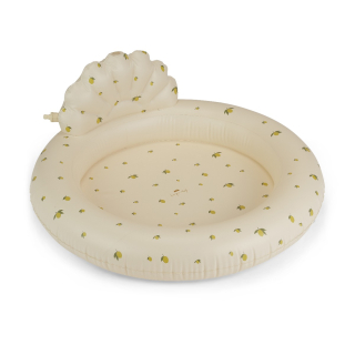 Konges Slojd Zwembad met sproeier SHELL POOL Lemon