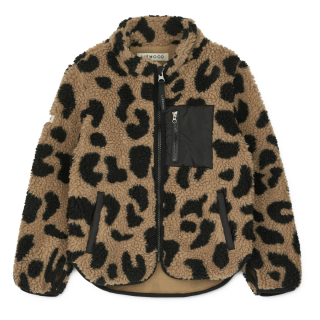 Liewood Jas Nolan Bruin Teddy Panterprint