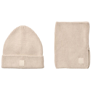 Liewood Muts En Sjaal Lina Creme