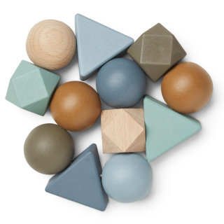 Liewood Rammelaar Vormen Blauw