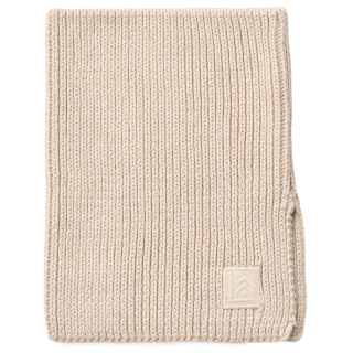 Liewood Colsjaal Mathias Sandy Creme in kleur Sandy met ribstructuur en zijsplit