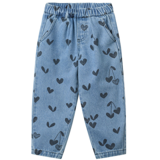 Liewood Spijkerbroek Hartjes Blauw