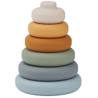 Liewood Stapeltoren Blauw Multi Mix