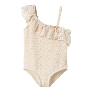 Lil Atelier Badpak Creme Kant