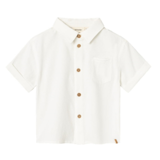 Lil Atelier Blouse Wit Kraag