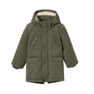 Lil Atelier Winterjas Groen