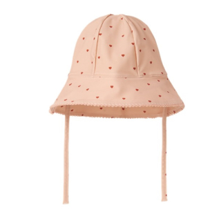Lil Atelier Zonnehoed Roze Hartjes
