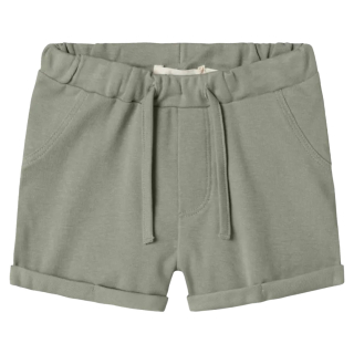 Lil Atelier Korte Broek Groen Seagrass Baby