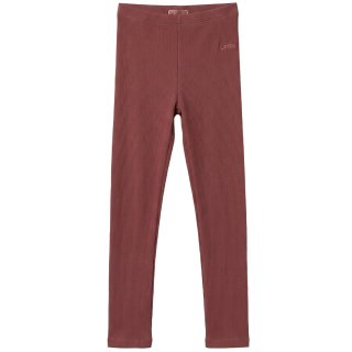 Lotiekids Legging Rib Bruin