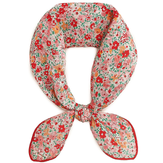 maja kids kindersjaal cato bloemen 55x55 cm katoen