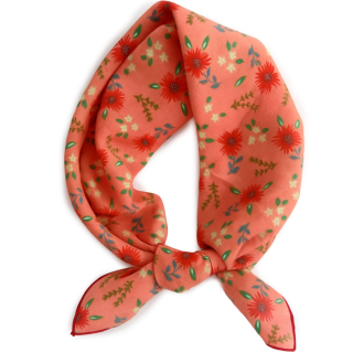 maja kids kindersjaal emily bloemen 55x55 cm katoen