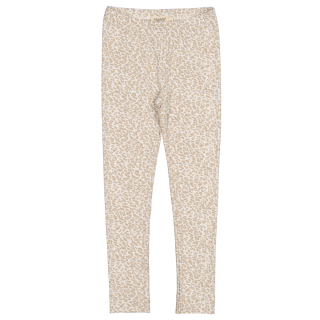 Marmar Copenhagen Legging Beige Panterprint