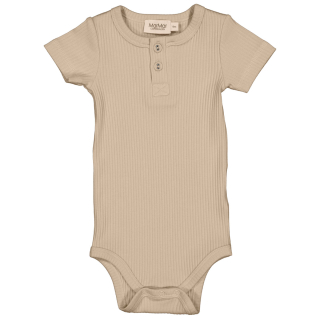 Marmar Copenhagen Romper Bruin Rib Stone Wall