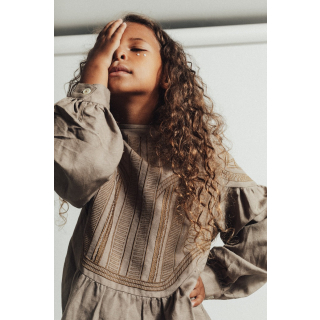 Baje Studio Jurk Isabella Bruin