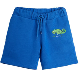 Mini Rodini Korte Broek Blauw/Groen Hagedis
