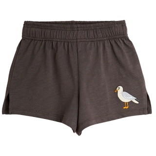 Mini Rodini Korte Broek Zwart vogel