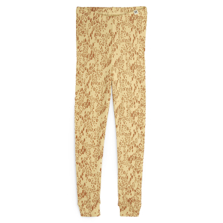 Mini Rodini Legging Beige/Bruin Panterprint