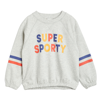Mini Rodini Sweater Grijs Super Sporty