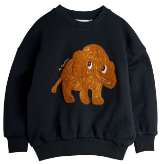 Mini Rodini Sweater Zwart Mammoet