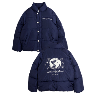 Mini Rodini Winterjas Blauw Society