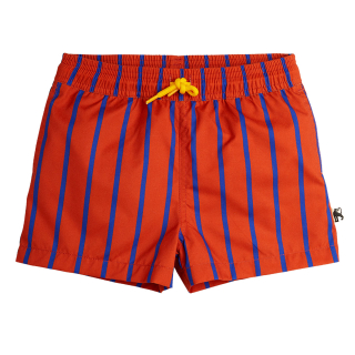 Mini Rodini Zwembroek Rood/Blauw Strepen