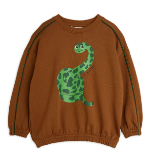 Mini Rodini Sweater Bruin/Groen Slang