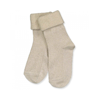 Mp Denmark Sok Beige Glitter 10-57025-4109