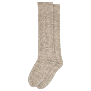 MP Denmark Kniesok Beige Wol Remy 69024-489 Light Brown Melange