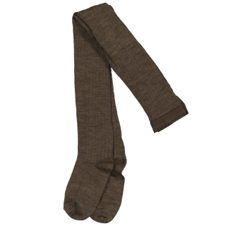 MP Denmark Wollen Maillot Bruin Brown Melange met klassieke ribstructuur