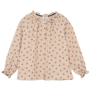 My Little Cozmo Blouse Beige Bloemen
