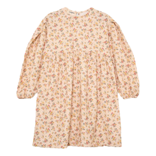 My Little Cozmo Jurk Beige Bloemen