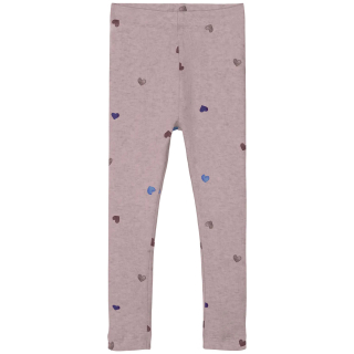Name It Legging Paars Hartjes Burnished Lilac